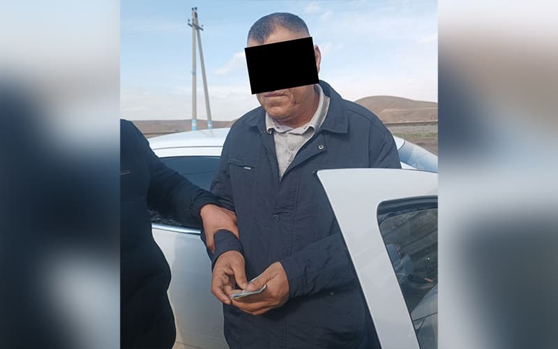 Surxondaryoda ekologiya bo‘limi rahbari 500 dollar pora bilan ushlandi