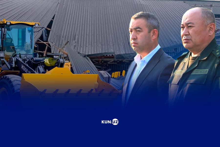Payariq hokimi tadbirkorning binosini buzdirib tashladi, prokuror bu qonunsizlikka tomoshabin bo‘lib turdi