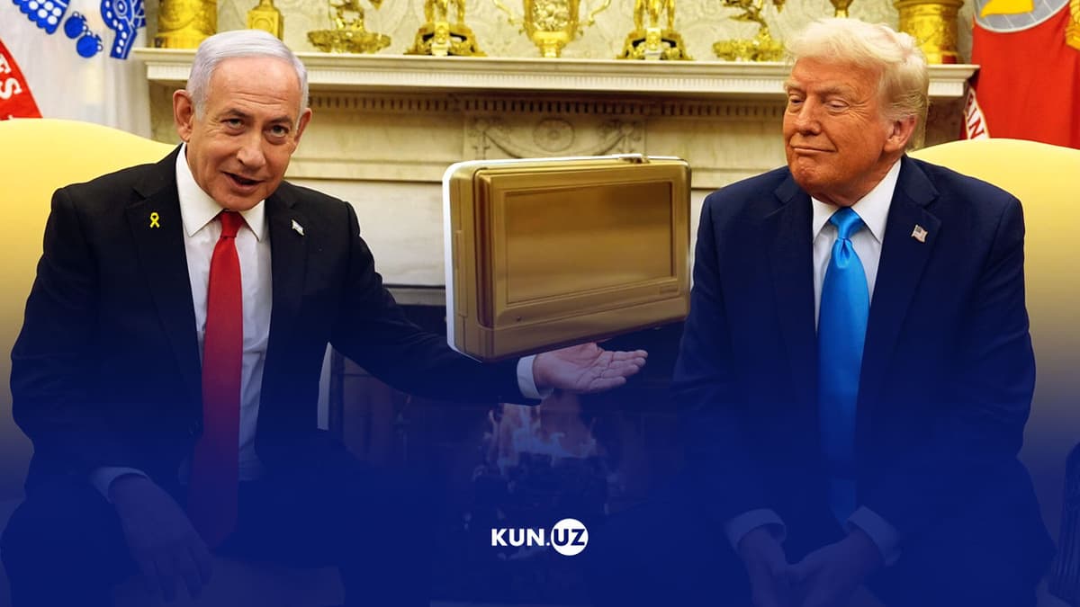 Netanyahu Trampga peyjyer sovg‘a qildi. Livandagi operatsiyaga ishora o‘laroq