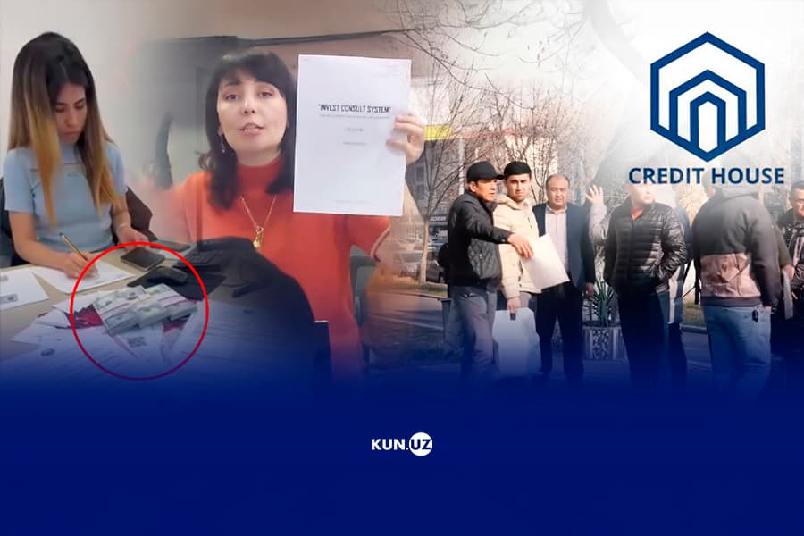 «Credit House» ishi: Minglab odamlar uysiz va pulsiz qolyapti