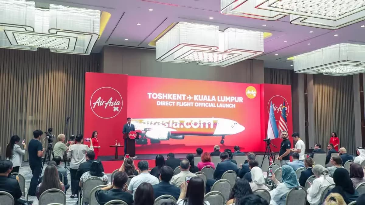 Malaysia’s AirAsia to launch direct flights to Tashkent