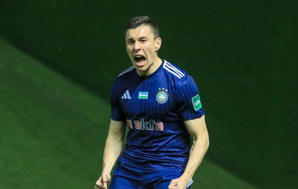 «Paxtakor» hujumchisi Igor Sergeyev Superligada yil futbolchisi bo‘ldi
