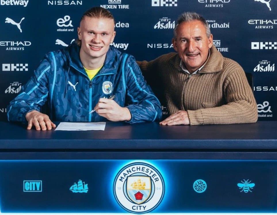 Holand «Manchester Siti» bilan kelishuvni 2034 yilga qadar uzaytirdi