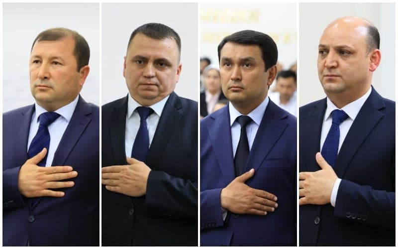 В пяти районах Ферганской области сменились хокимы