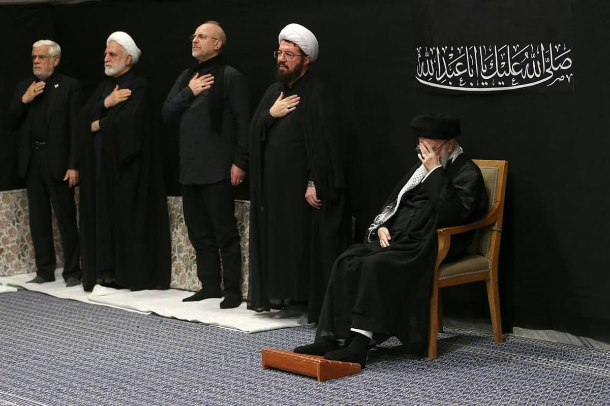 Xominaiy Isroil bilan urush boshlanganidan beri ilk bor omma oldida ko‘rinish berdi