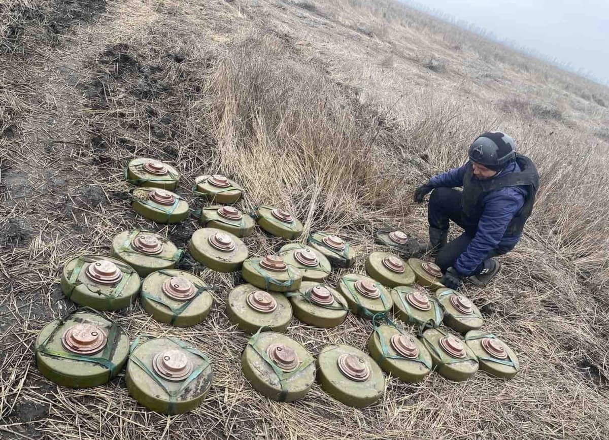 Ukrainada minalashtirilgan yerlar maydoni Angliya hududi o‘lchamidan oshdi