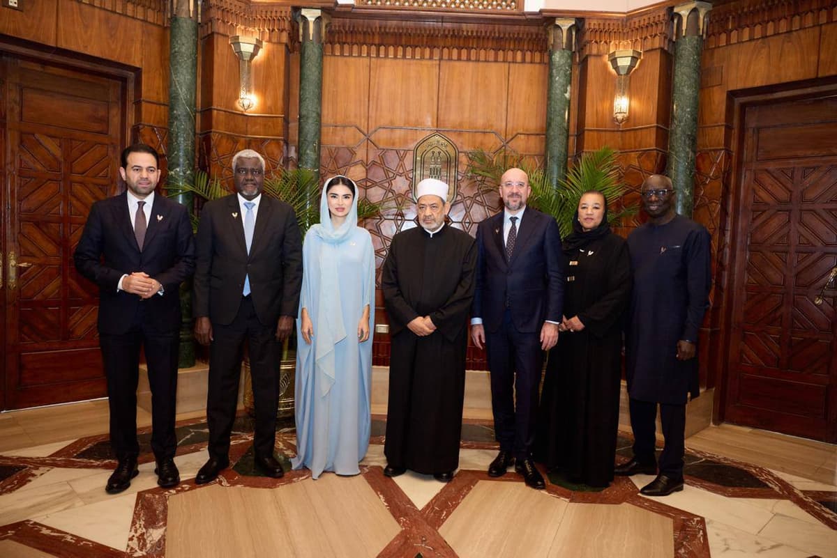 Saida Mirziyoyeva Qohirada Al-Azhar bosh imomi bilan uchrashdi