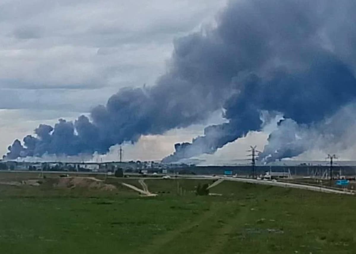 Irkutsk oblasti ilk bor dronlar hujumiga uchradi