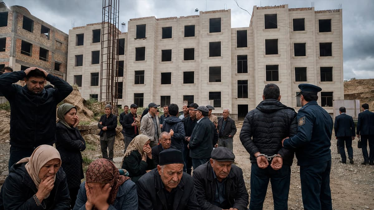 Samarqandda 8 yillik “muammoli uy”: quruvchi qamaldi, odamlar mo‘jiza kutishda davom etmoqda