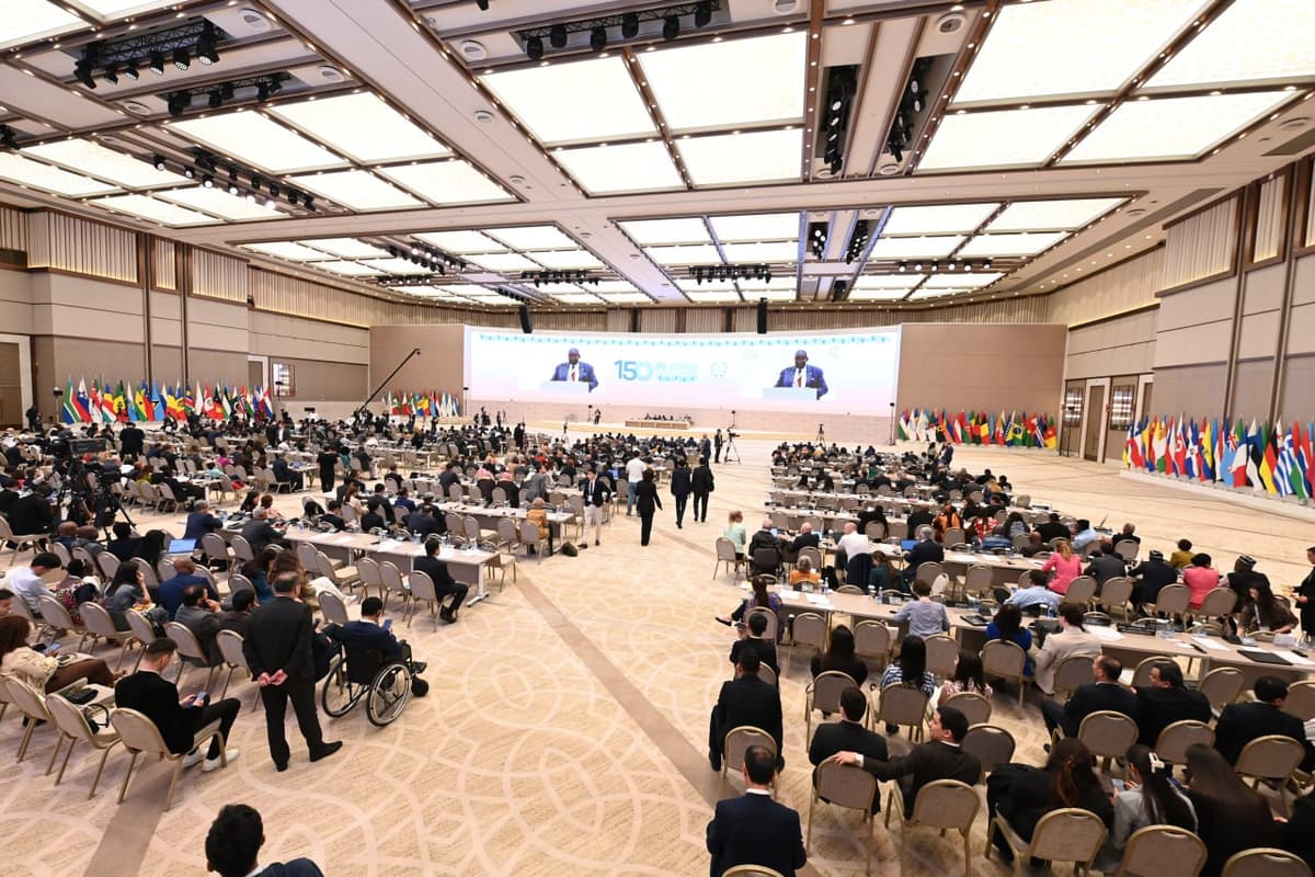 Toshkentda Parlamentlararo ittifoqning yubiley assambleyasida 140 davlatdan 2000 ga yaqin delegat qatnashdi