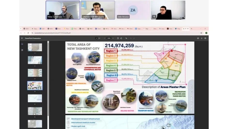 Shvetsiya O‘zbekistondagi yirik loyihalarda ishtirok etishga qiziqish bildirdi