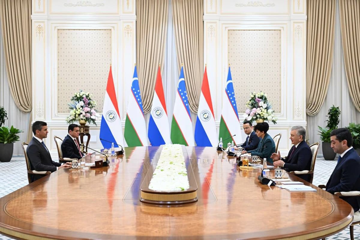 Shavkat Mirziyoyev Toshkentda Paragvay prezidenti bilan muzokara o‘tkazdi