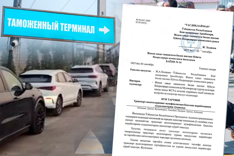 Avtomobil va tovar importidagi beqaror talablar: rasmiylar va faollar bilan suhbat