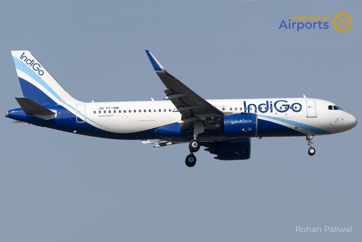 IndiGo запускает прямые рейсы из Мумбаи в Ташкент