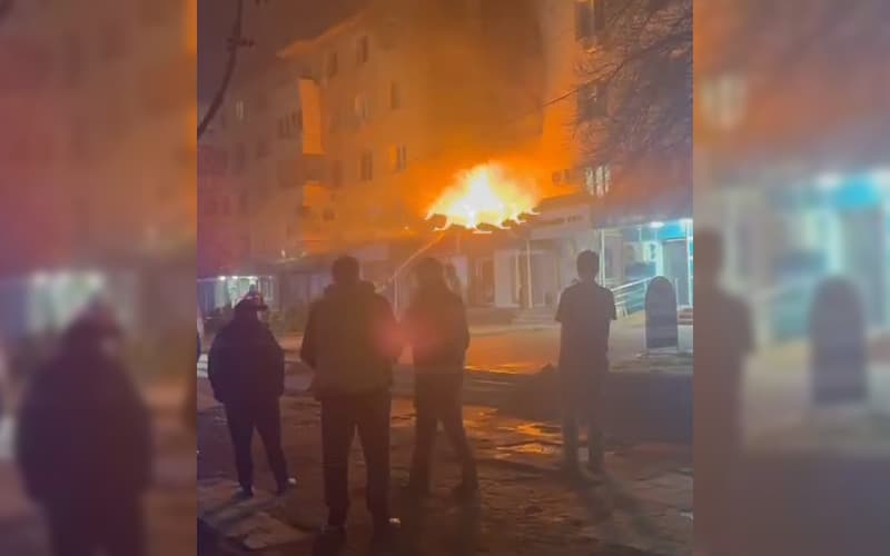 Mirzo Ulug‘bek tumanida ko‘p qavatli uyda yong‘in sodir bo‘ldi