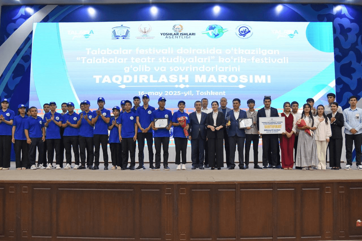 O‘zbekistonda millionlab yoshlarni birlashtirayotgan yirik festival o‘tkazilmoqda