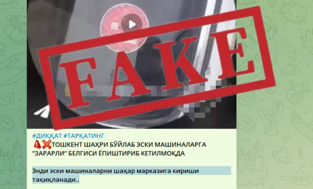 “Qizil” stikerli avtoulovlarga shaharlarga kirishda hozircha cheklov yo‘q