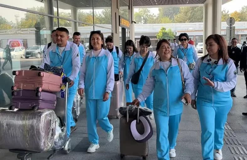 O‘zbekistonlik tibbiyot xodimlarining birinchi guruhi Italiyaga ishlash uchun jo‘nab ketdi