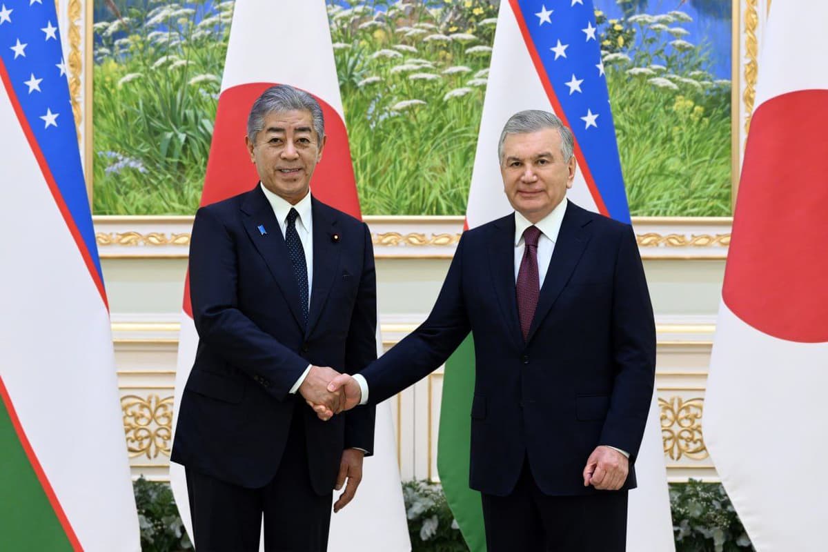 Shavkat Mirziyoyev Yaponiya tashqi ishlar vazirini qabul qildi