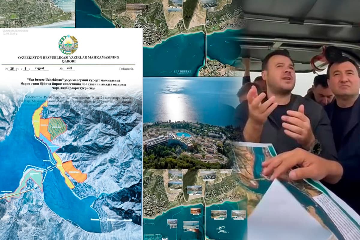 Hukumat “Sea Breeze Uzbekistan” qurilishini tasdiqladi