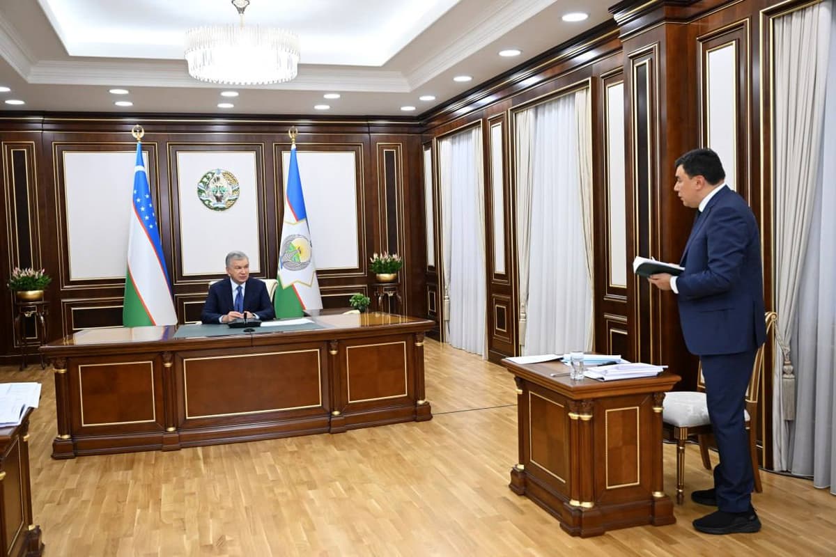 Prezident huzurida havo ifloslanishi va daraxtlar kesilishi muammolari muhokama qilindi
