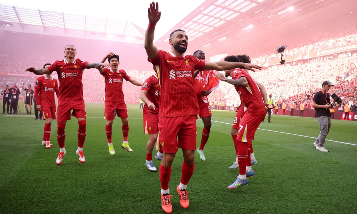 «Liverpul» «Tottenhem»ni yirik hisobda mag‘lub etib, APL chempionligini qo‘lga kiritdi