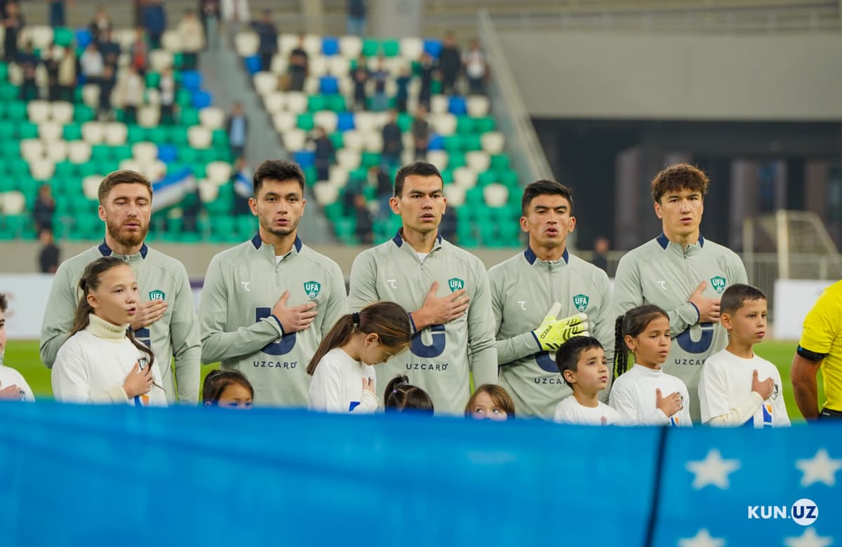 O‘zbekiston FIFA reytingida bir pog‘ona pastladi
