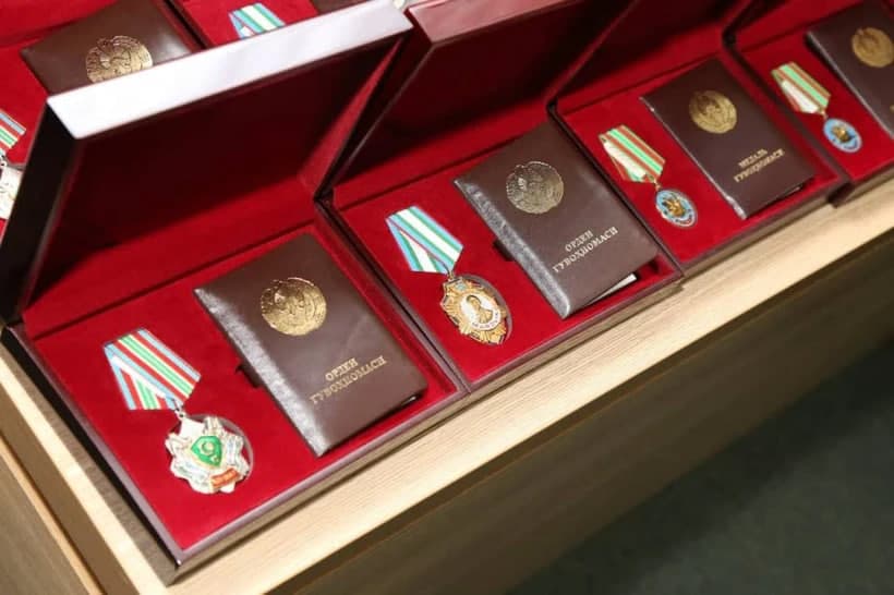 Bir guruh harbiy xizmatchilar va huquqni muhofaza qilish organlari xodimlari mukofotlandi