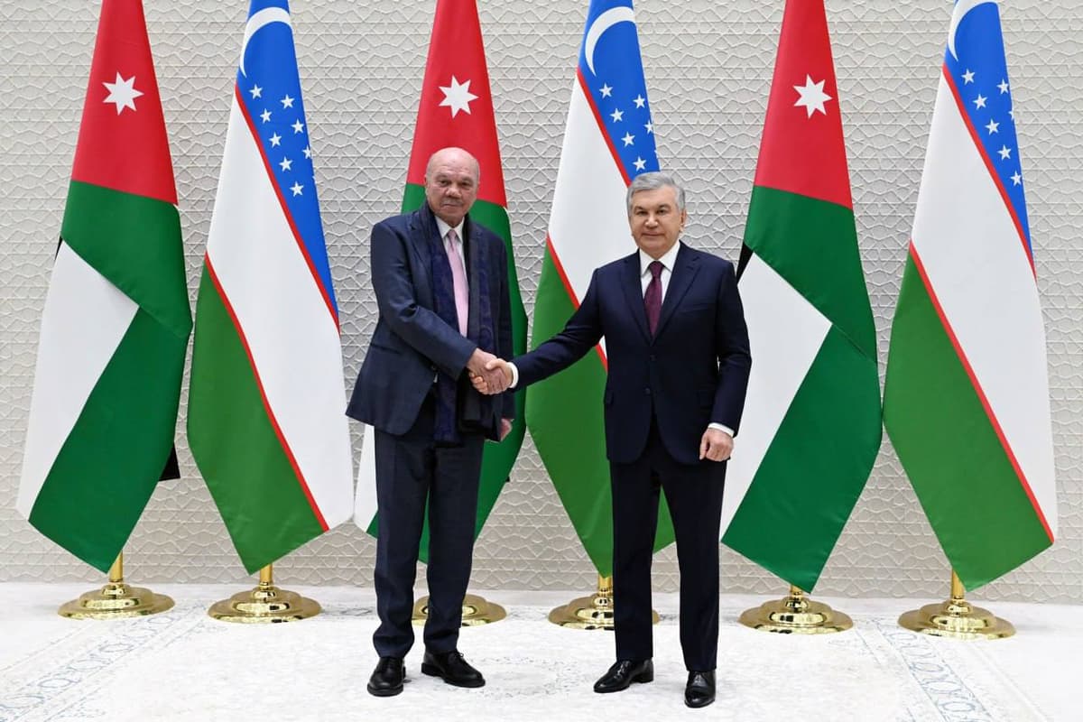 Shavkat Mirziyoyev Iordaniya Senati raisi bilan uchrashdi