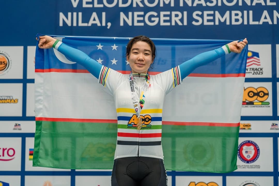 Velosport. 17 yoshli Samira Ismoilova – jahon va Osiyo rekordini o‘rnatdi