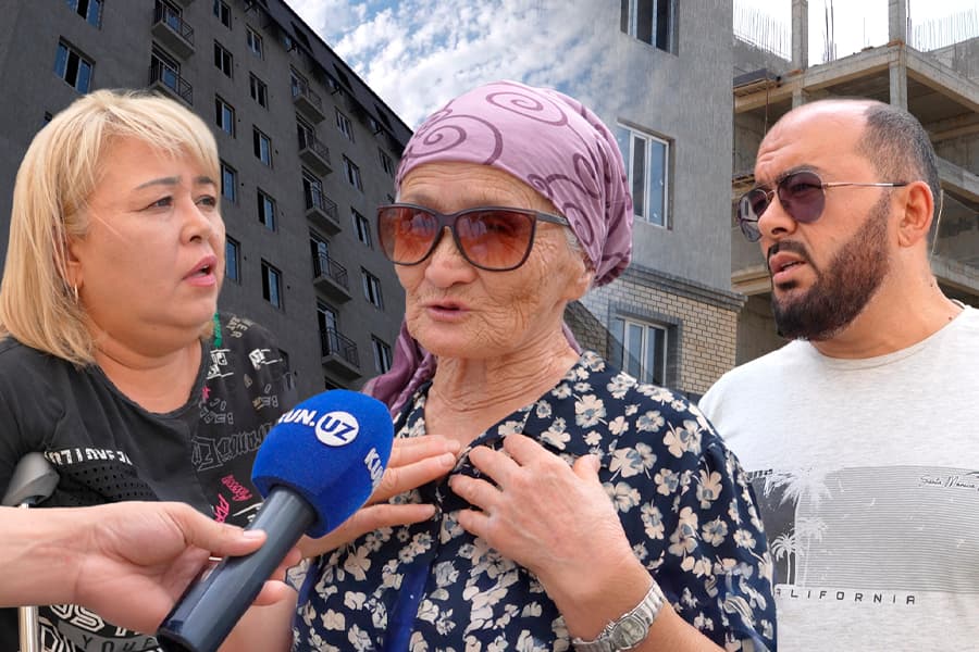 “Kichkina xonada 6 kishi yashayapmiz” – Toshkentda qurilish firmasi yuzlab odamning uyini vaqtida topshirmadi