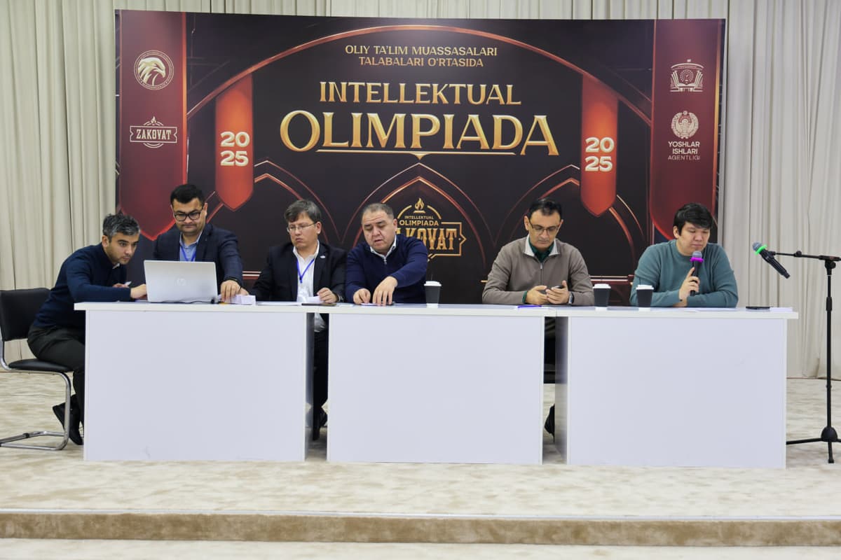 Intellektual olimpiada o‘yinlari g‘oliblari taqdirlandi