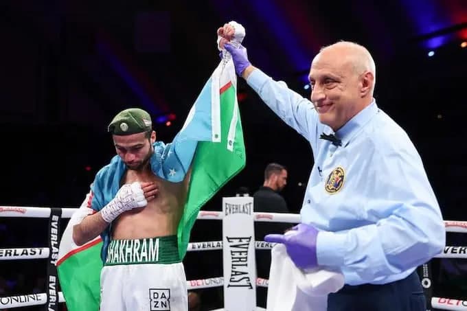 Shahram G‘iyosov navbatdagi raqibini nokautga uchratdi (video)