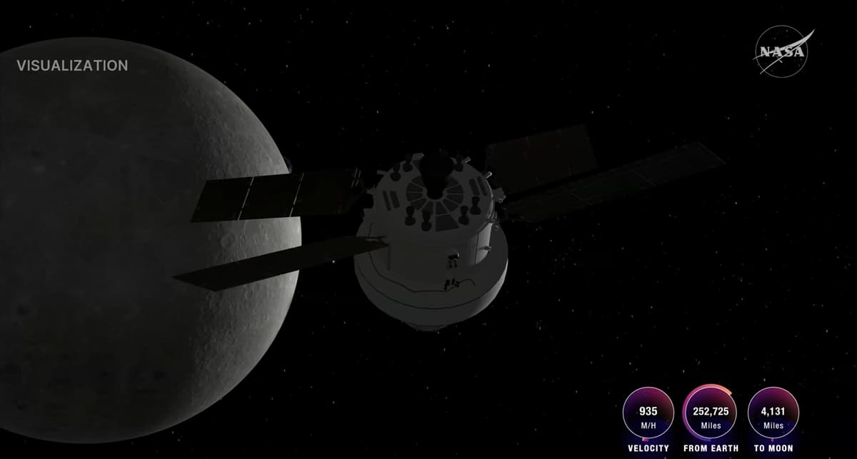 “Orion” kemasi Yerdan 407 ming kilometr uzoqlashdi