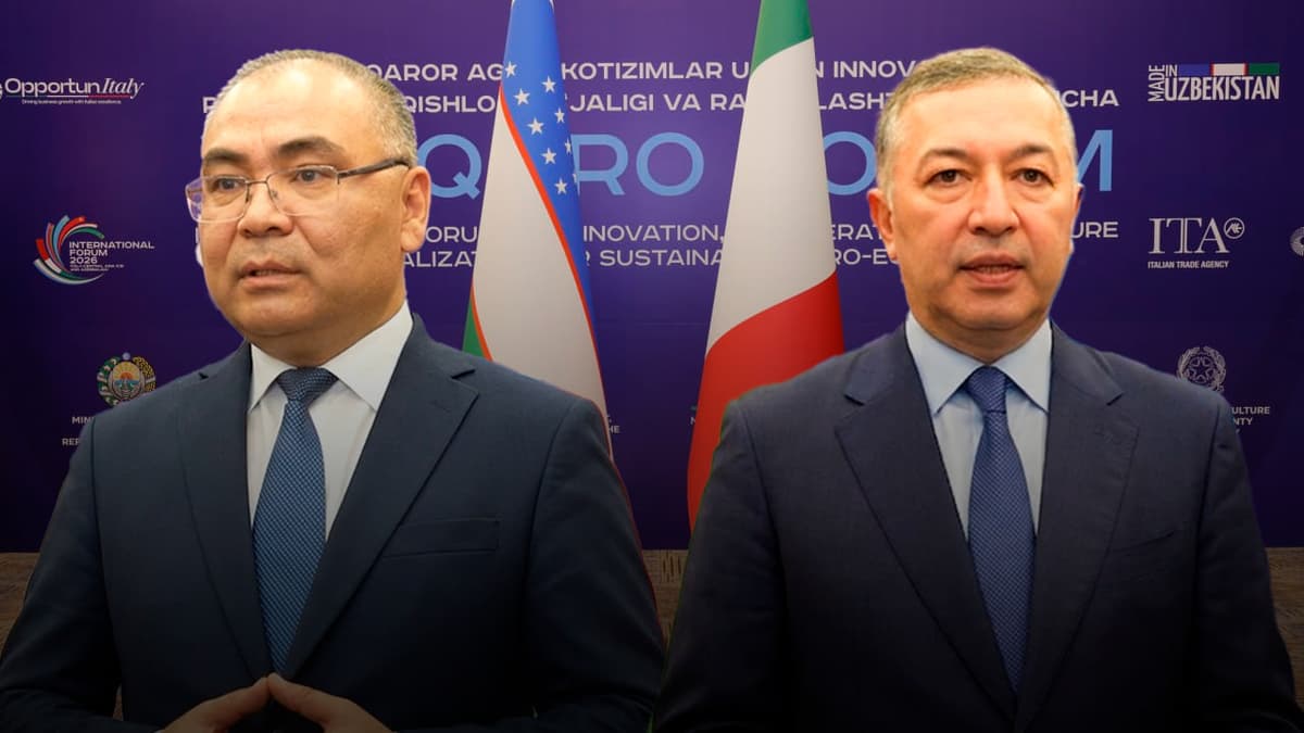 O‘zbekiston Italiyadan sun’iy intellekt bilan ishlaydigan agrotexnologiyalarni xarid qiladi