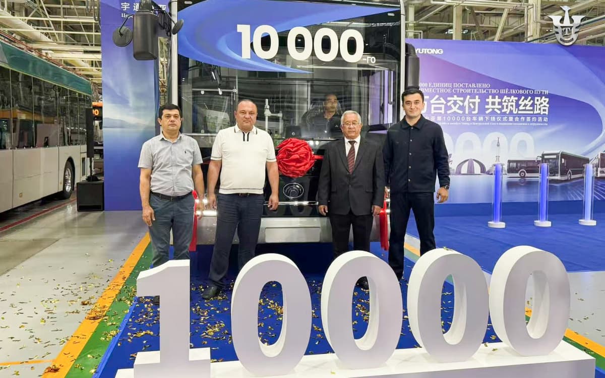 Tashkent to expand electric bus fleet with 200 more Yutong vehicles