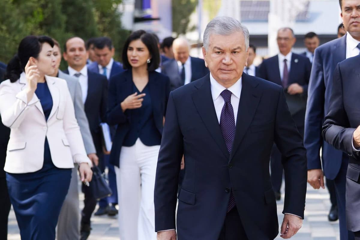 Shavkat Mirziyoyev Bo‘stonliq tumaniga tashrif buyurdi