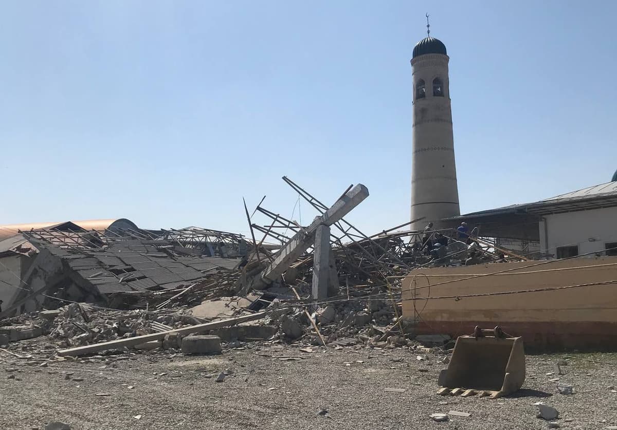 Andijonda masjid tahoratxonasida gaz portladi