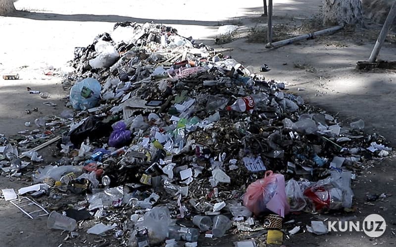 Toshkentda belgilanmagan joyga chiqindi tashlayotganlarga qarshi reyd boshlandi