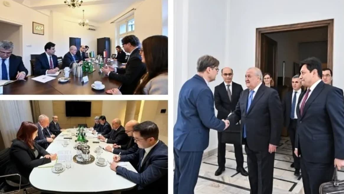 Abdulaziz Komilov Polshaning yuqori lavozimli mansabdorlari bilan muzokara o‘tkazdi