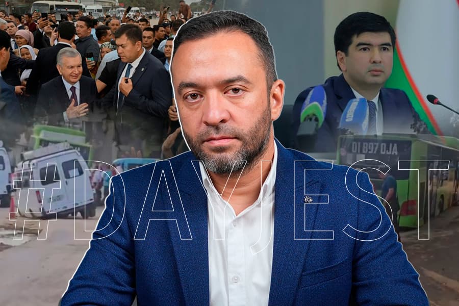 Odamlar orasidagi prezident, avtobuslarda reydlar va “dom” qurilishidagi katta ko‘zbo‘yamachiliklar - hafta dayjesti