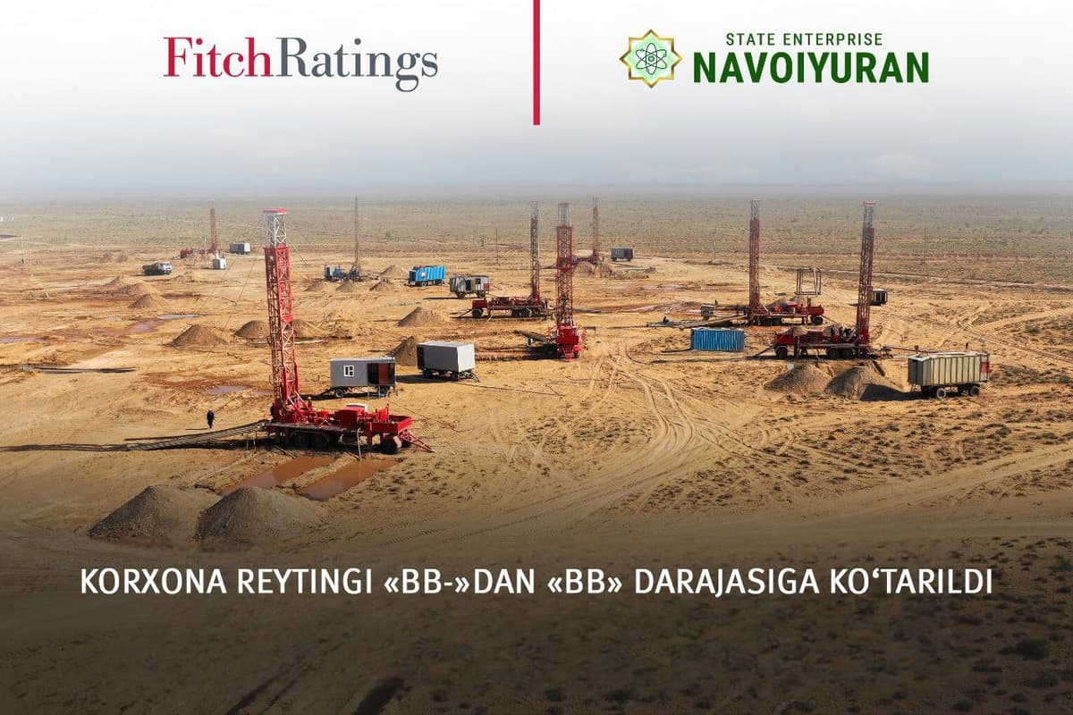 «Navoiyuran» davlat korxonasining xalqaro reytingi yangilandi