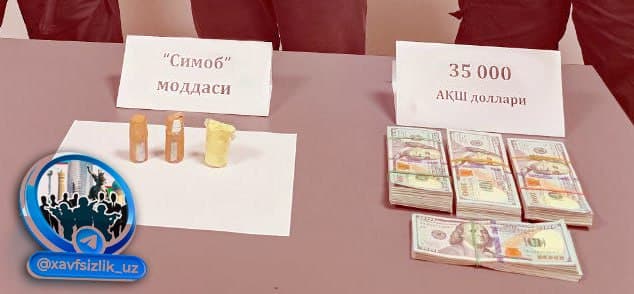 Buxoroda 35 ming dollarga simob sotgan shaxslar ushlandi