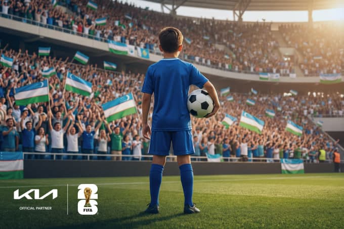 Katta futbol bolalikdagi orzudan boshlanadi. Kia bilan birgalikda - Futbol bo‘yicha FIFA 2026™ jahon chempionatiga