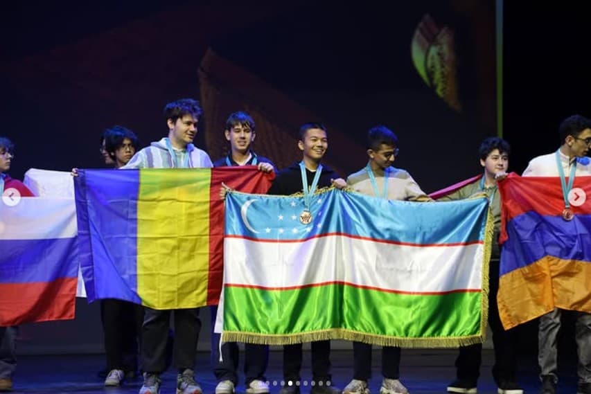 Xalqaro Jautikov olimpiadasida o‘zbekistonlik o‘quvchilar 14 ta medal qo‘lga kiritdi