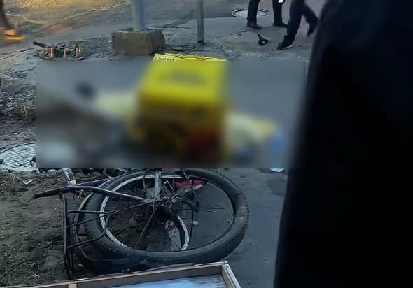 Toshkentda yuk mashinasi velosipedni urib yubordi