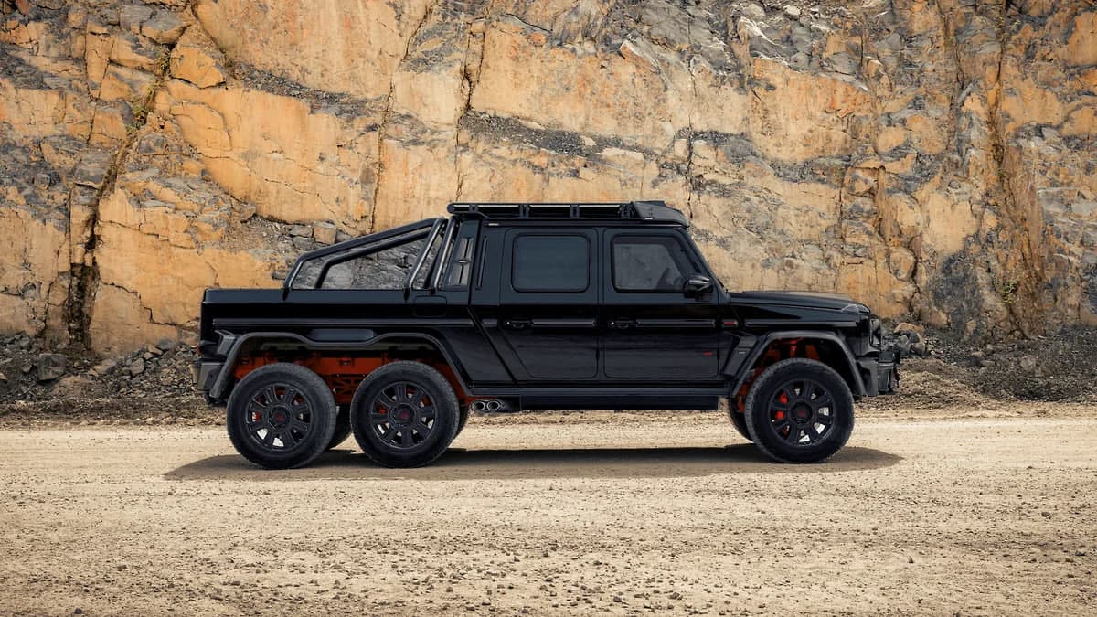 Brabus olti g‘ildirakli XLP 800 6x6 Adventure pikapini namoyish etdi