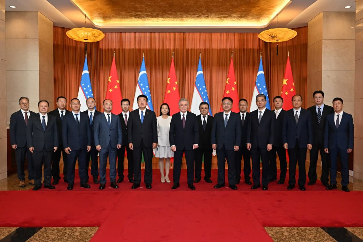 Shavkat Mirziyoyev Xitoyning yetakchi kompaniyalari rahbarlari bilan uchrashdi