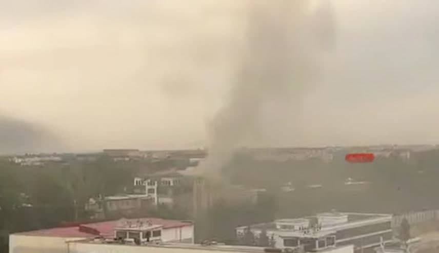 Toshkentdagi ko‘p qavatli uylarning birida yong‘in chiqdi