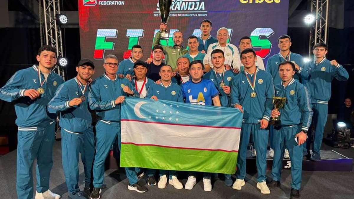 Uzbekistan boxing team secures first place at Strandja tournament with 17 medals
